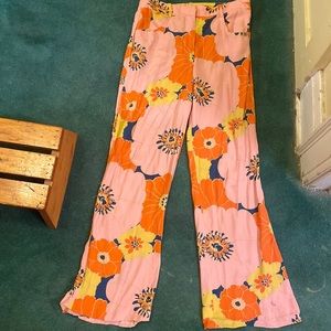 Zara floral pants